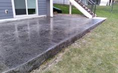 Appel Project Stamped Concrete Patio