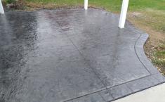 Swanson Project Stamped Concrete Patio with Border in Chanhassen, MN