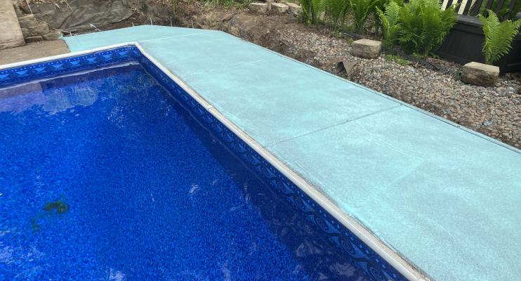 Briggs Pool Deck Micro Etch Exposed Aggregate