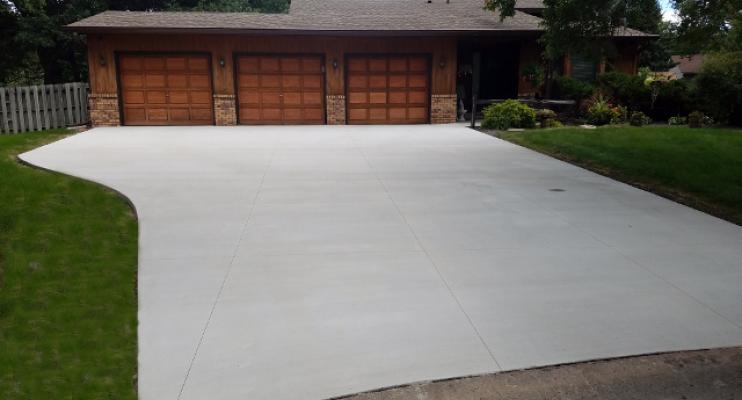 Structural Design Of New Concrete Driveway In Twin Cities MN