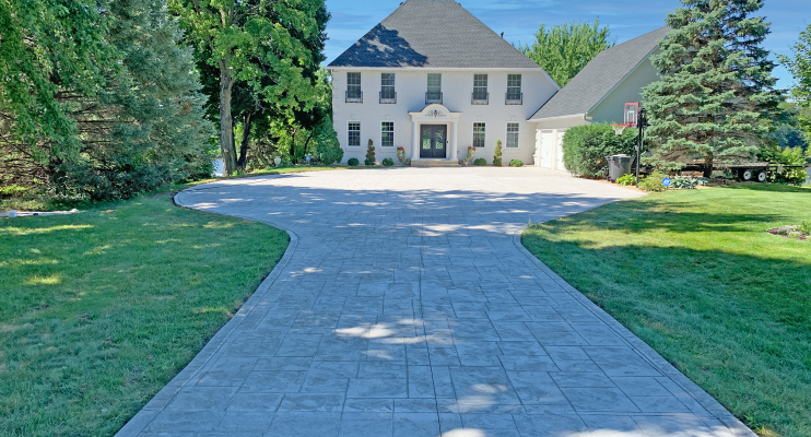 Stamped Concrete Driveway Coon Rapids, MN